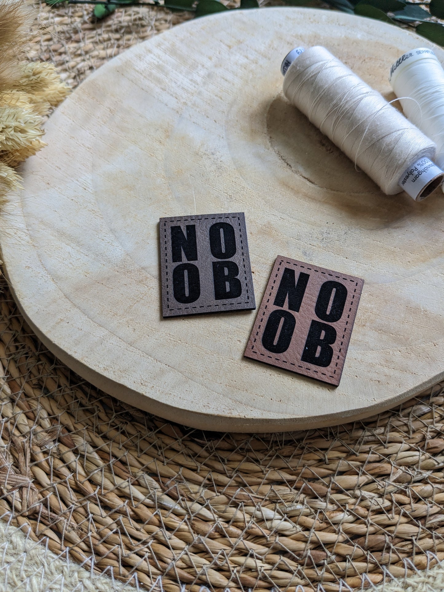 Kunstlederlabel Gaming