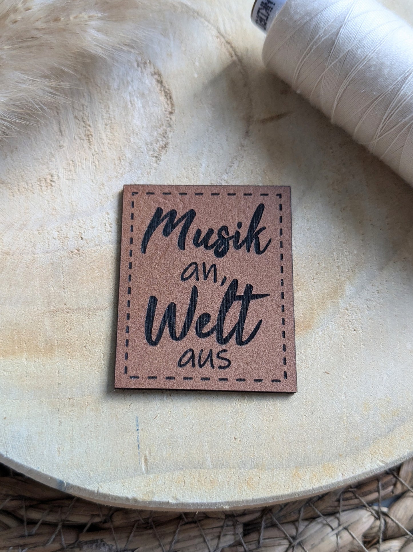 Kunstlederlabel Musik