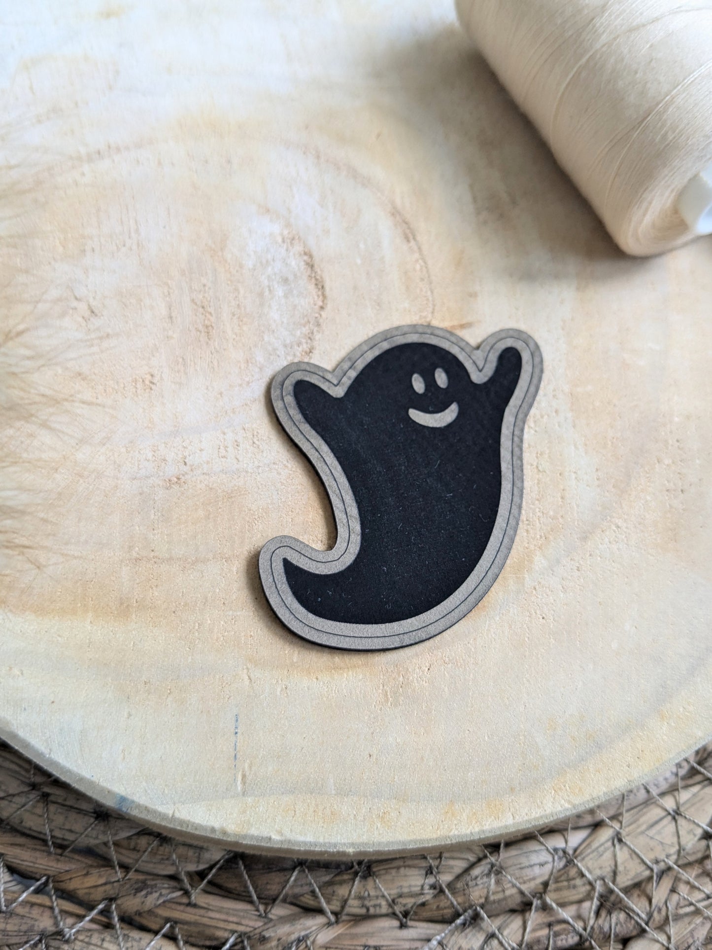 Kunstlederlabel Halloween
