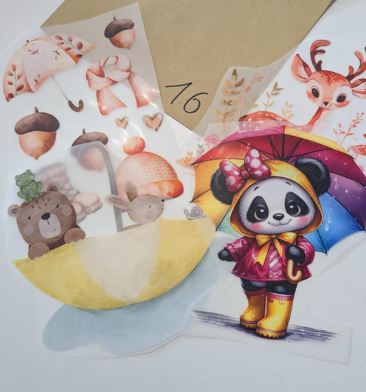 Bügelbildpaket Mittel *Sonderangebot*