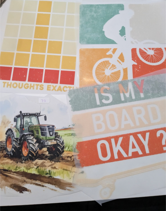 Bügelbildpaket Groß *Sonderangebot*