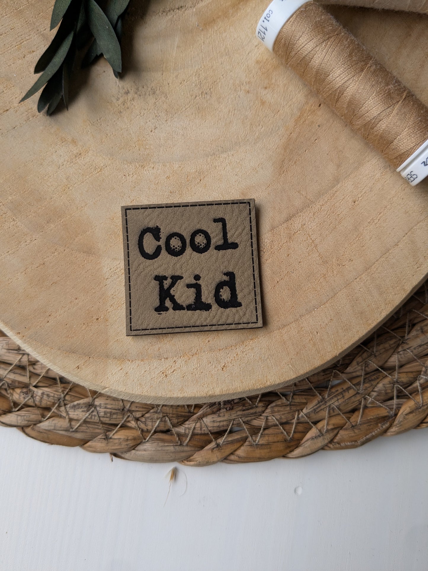 Kunstlederlabel Cool Kid