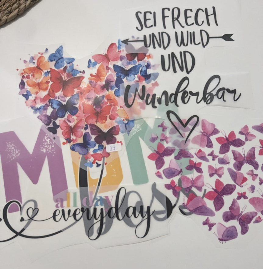 Bügelbildpaket Groß *Sonderangebot*