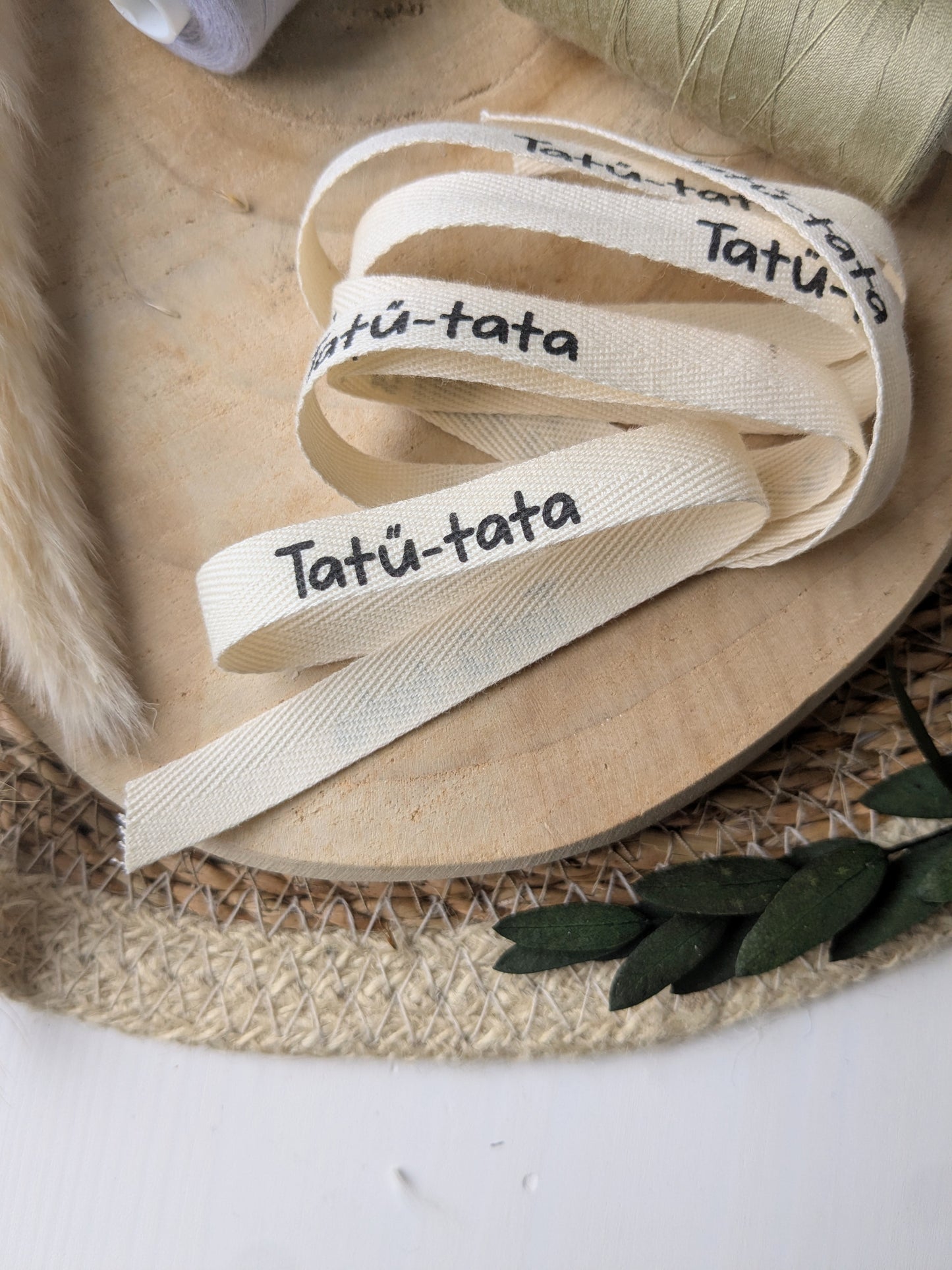 Baumwollband Tatü-tata Eigenproduktion