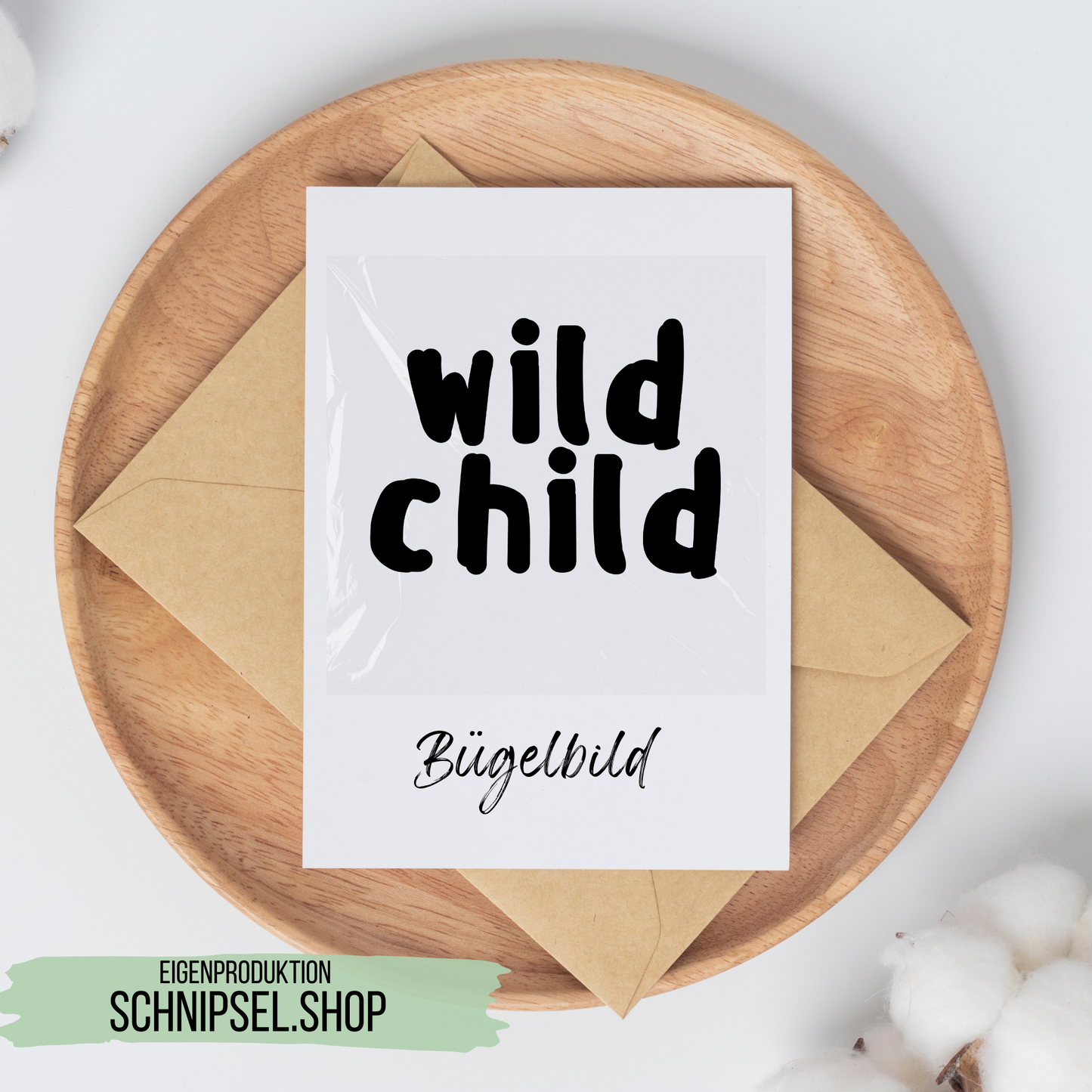 wild child Bügelbild